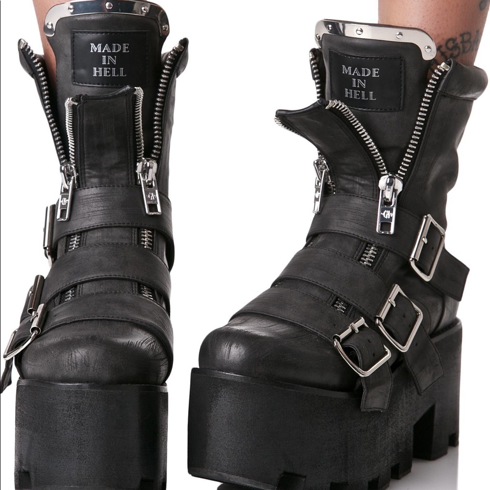 Dollskill Current Mood Detroit Boots